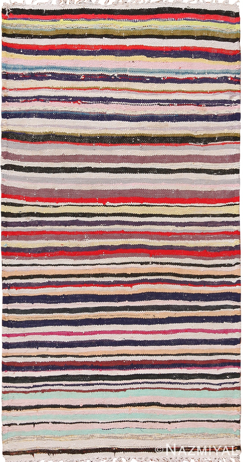 Modern Persian Kilim Rug 60080 by Nazmiyal NYC