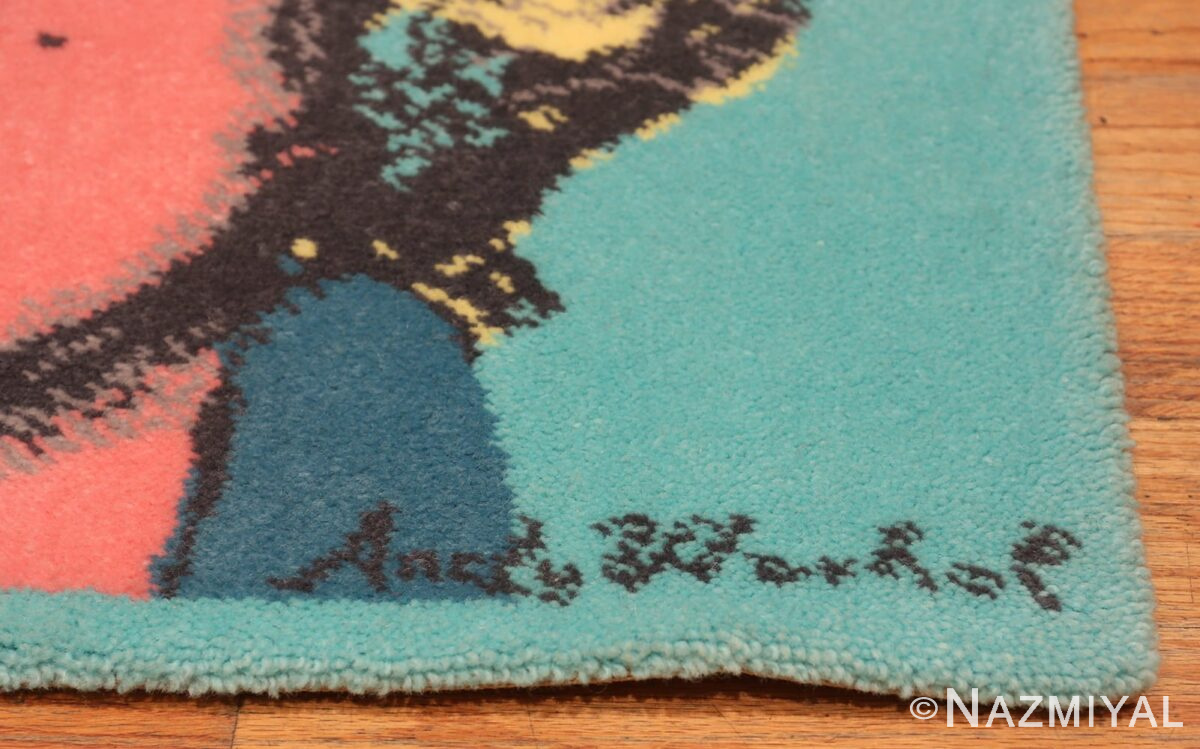 Vintage Andy Warhol Marilyn Monroe Rug 48012 Nazmiyal Antique Rugs