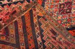 Weave Of Folk Art Vintage Geometric Moroccan Rug 70560 by Nazmiyal NYC