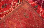 Weave Of Vintage Moroccan Geometric Purple Rug 70559 by Nazmiyal NYC
