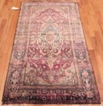 Whole View Of Antique Persian Mohtasham Kashan Rug 70469 by Nazmiyal NYC