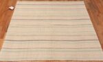 Whole View Of Modern Persian Kilim Rug Whole View Of Modern Persian Kilim Rug 60083 by Nazmiyal NYC
