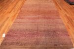 Whole View Of Vintage Moroccan Purple Rug 70561 by Nazmiyal NYC
