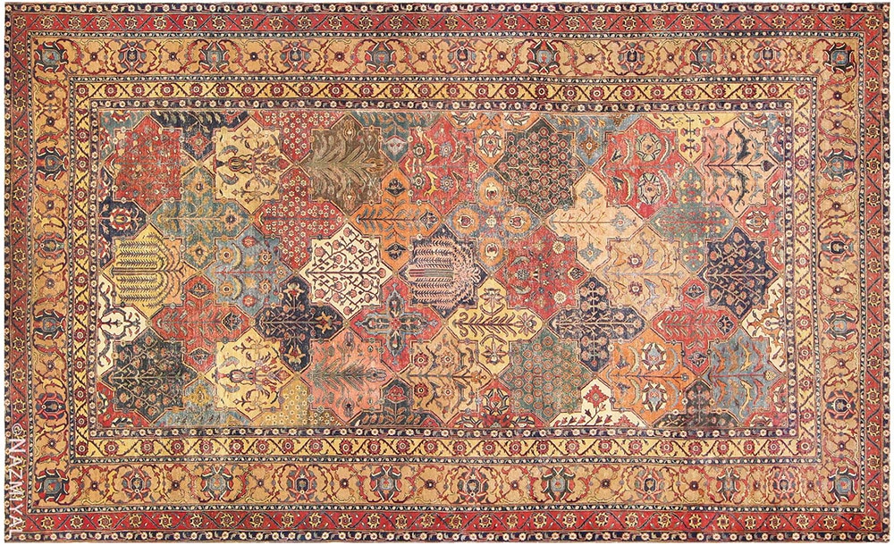 17th Century Persian Khorassan Carpet 17th Century Persian Khorassan Carpet 47074 Nazmiyal Antique Rugs