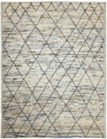 Berber Design Modern Moroccan Style Afghan Rug 60158 by Nazmiyal NYC