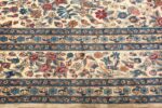 Border Of Oversized Antique Persian Kerman Rug 48370 by Nazmiyal NYC