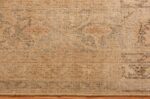 Border Of Vintage Worn Distressed Shabby Chic Turkish Sivas Rug 49696 by Nazmiyal NYC
