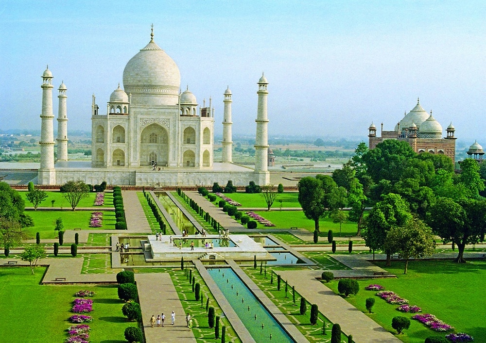 Charbagh Gardens of The Taj Mahal Charbagh Gardens of The Taj Mahal by Nazmiyal Antique Rugs
