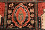 Close Up Beautiful Garden Design Antique Persian Bakhtiari Rug 70628 by Nazmiyal NYC