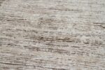 Details Beige and Brown Modern Moroccan Style Afghan Rug 60120 by Nazmiyal NYC