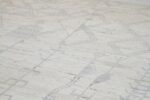 Details Beige Modern Moroccan Style Afghan Rug 60138 by Nazmiyal NYC