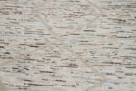 Details Beige Modern Moroccan Style Afghan Runner Rug 60188 by Nazmiyal NYC