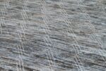 Details Blue Modern Moroccan Style Afghan Rug 60122 by Nazmiyal NYC