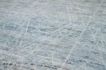 Details Blue Modern Moroccan Style Afghan Rug 60147 by Nazmiyal NYC