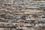 Details Brown Modern Moroccan Style Afghan Runner Rug 60164 by Nazmiyal NYC