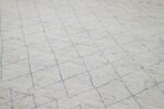 Details Cream Modern Moroccan Style Afghan Rug 60154 by Nazmiyal NYC