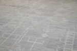 Details Grey Modern Moroccan Style Afghan Rug 60135 by Nazmiyal NYC