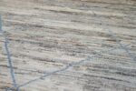 Details Soft Brown Tribal Modern Moroccan Style Afghan Rug 60159 by Nazmiyal NYC