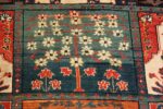 Flowers Of Beautiful Garden Design Antique Persian Bakhtiari Rug 70628 by Nazmiyal NYC