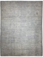 Grey Modern Moroccan Style Afghan Rug 60135 by Nazmiyal NYC