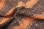 Pile Of Brown Modern Persian Flat Weave Rug 60101 by Nazmiyal NYC