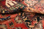 Pile Of Beautiful Garden Design Antique Persian Bakhtiari Rug 70628 by Nazmiyal NYC