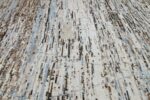 Texture Of Beige and Brown Modern Moroccan Style Afghan Rug 60184 by Nazmiyal NYC