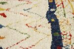 Texture Of Berber Design Modern Moroccan Style Afghan Runner Rug 60189 by Nazmiyal NYC
