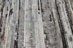 Texture Of Brown Berber Design Modern Moroccan Style Afghan Rug 60168 by Nazmiyal NYC