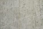Texture Of Cream Modern Moroccan Style Afghan Runner Rug 60181 by Nazmiyal NYC