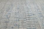 Texture Of Grey Blue Modern Moroccan Style Afghan Rug 60128 by Nazmiyal NYC