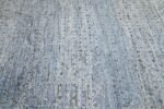 Texture Of Light Blue Modern Moroccan Style Afghan Rug 60155 by Nazmiyal NYC