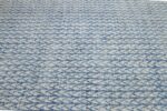Texture Of Light Blue Modern Moroccan Style Afghan Rug 60180 by Nazmiyal NYC