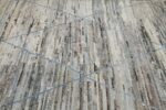 Texture Of Soft Brown Tribal Modern Moroccan Style Afghan Rug 60159 by Nazmiyal NYC
