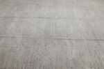 Texture Of Soft Grey Modern Moroccan Style Afghan Rug 60136 by Nazmiyal NYC