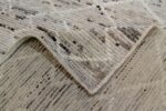 Weave Of Beige Tribal Modern Moroccan Style Afghan Runner Rug 60165 by Nazmiyal NYC