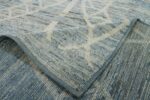 Weave Of Blue Green Modern Moroccan Style Afghan Rug 60142 by Nazmiyal NYC