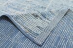 Weave Of Blue Modern Moroccan Style Afghan Rug 60147 by Nazmiyal NYC