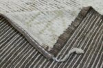 Weave Of Cream Tribal Modern Moroccan Style Afghan Rug 60183 by Nazmiyal NYC