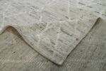 Weave Of Large Grey Tribal Modern Moroccan Style Afghan Rug 60176 by Nazmiyal NYC