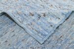 Weave Of Light Blue Modern Moroccan Style Afghan Rug 60155 by Nazmiyal NYC