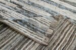 Weave Of Light Blue Modern Moroccan Style Afghan Rug 60113 by Nazmiyal NYC