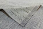 Weave Of Soft Grey Modern Moroccan Style Afghan Rug 60136 by Nazmiyal NYC