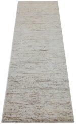 Whole View Of Beige Modern Moroccan Style Afghan Runner Rug 60167 by Nazmiyal NYC