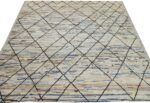Whole View Of Berber Design Modern Moroccan Style Afghan Rug 60158 by Nazmiyal NYC