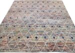 Whole View Of Colorful Berber Modern Moroccan Style Afghan Rug 60174 by Nazmiyal NYC