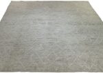 Whole View Of Large Grey Tribal Modern Moroccan Style Afghan Rug 60176 by Nazmiyal NYC