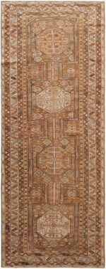 Gallery Size Tribal Antique Caucasian Shirvan Rug 70649 by Nazmiyal NYC