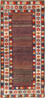 Antique Caucasian Talish Runner Rug 49934 by Nazmiyal NYC