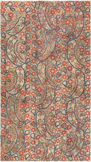 Antique Ottoman Embroidery 41482 by Nazmiyal NYC